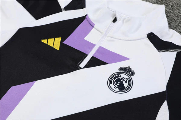 Conjunto Meio Ziper Real Madrid 23/24