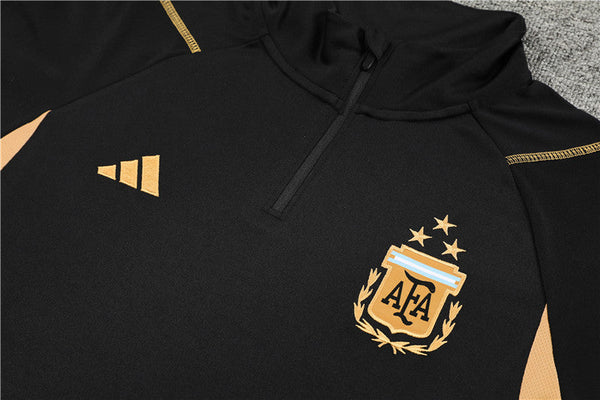 Conjunto Meio Ziper Argentina 23/24