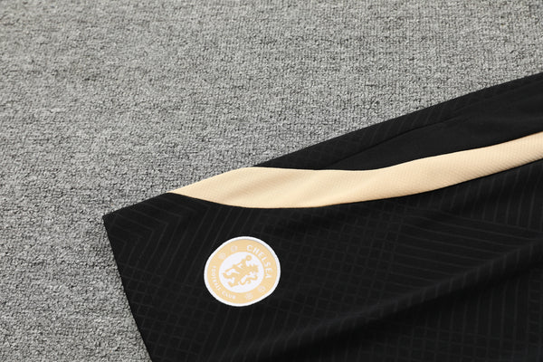 Kit de Treino Regata Chelsea 23/24 - Branco e Dourado