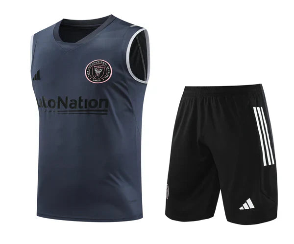Kit de Treino Regata Inter Miami 23/24 - Cinza