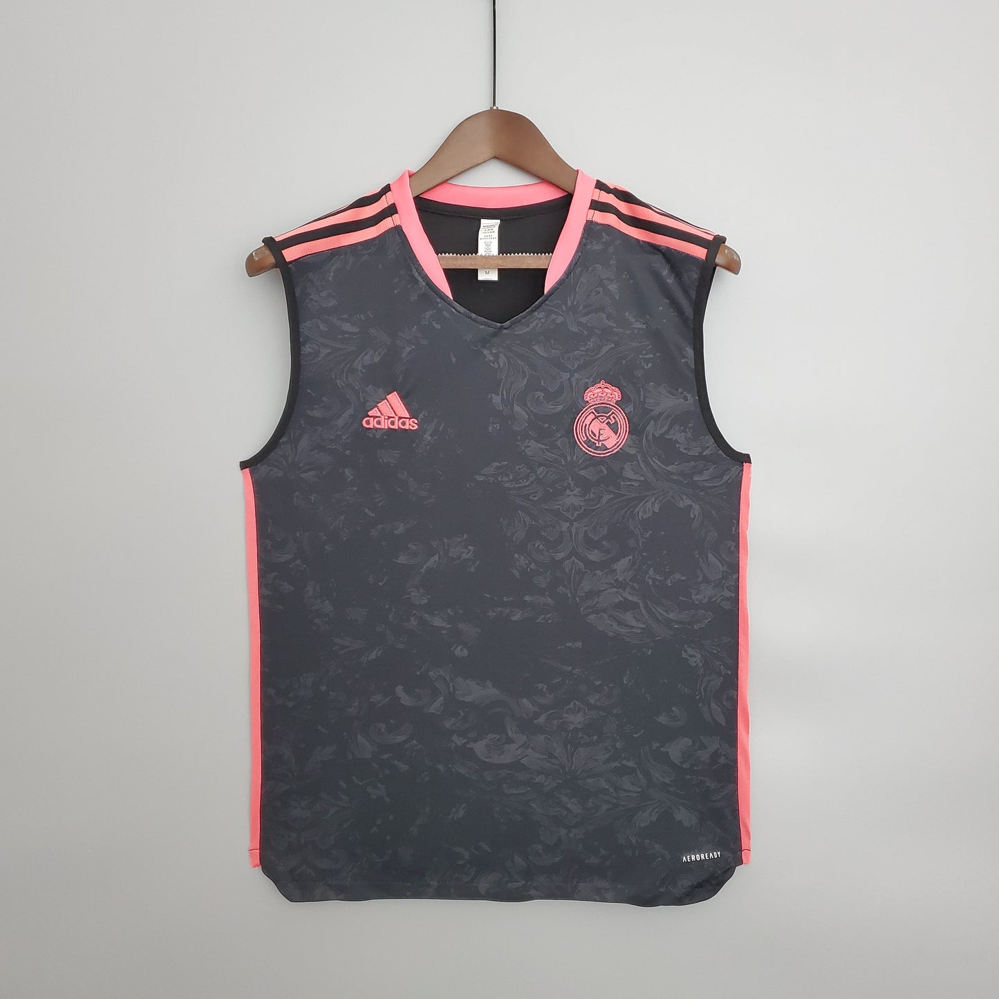 21/22 Real Madrid Vest Training Suit Black Powder