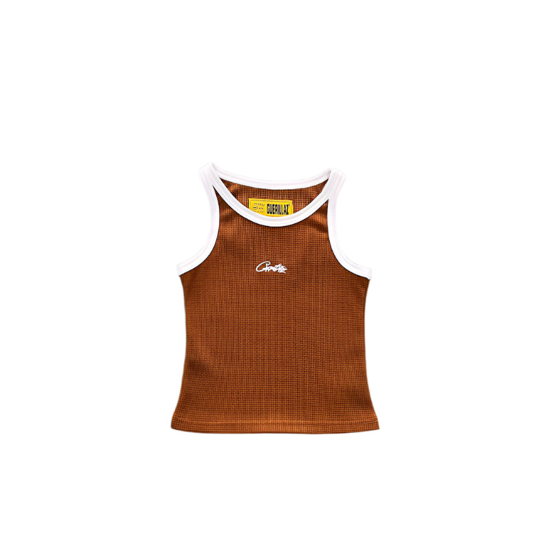 CORTEIZ TANK TOP BROWN WOMEN'S