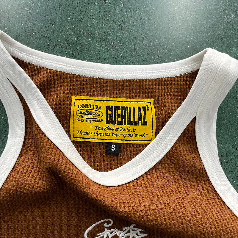 CORTEIZ TANK TOP BROWN WOMEN'S