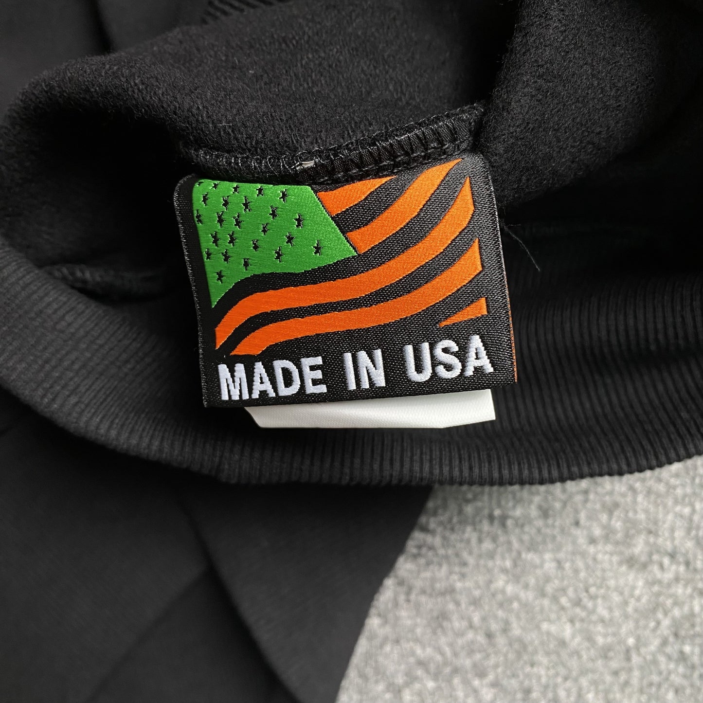 DENIM TEARS COTTON WREATH HOODIE MONOCHROME BLACK