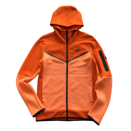 NIKE TECH FLEECE HOODIE x CAMPFIRE ORANGE