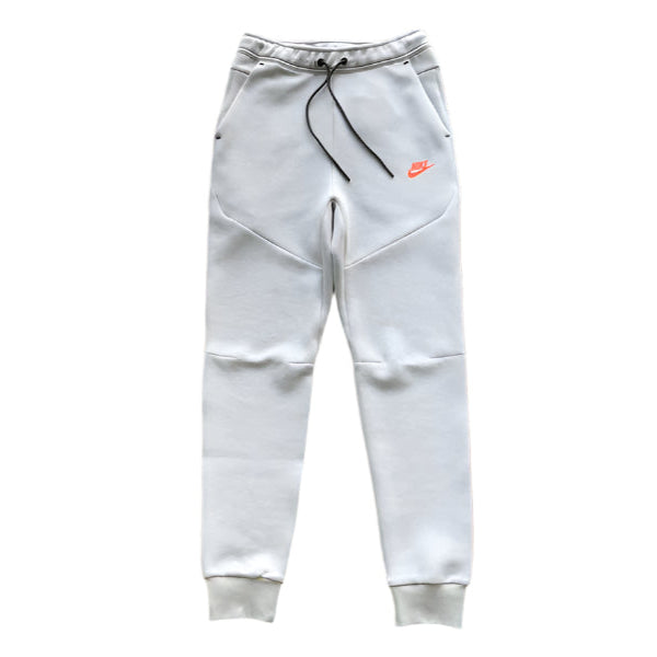 NIKE TECH FLEECE PANTS x WOLF GREY/AQUAMARINE/ORANGE
