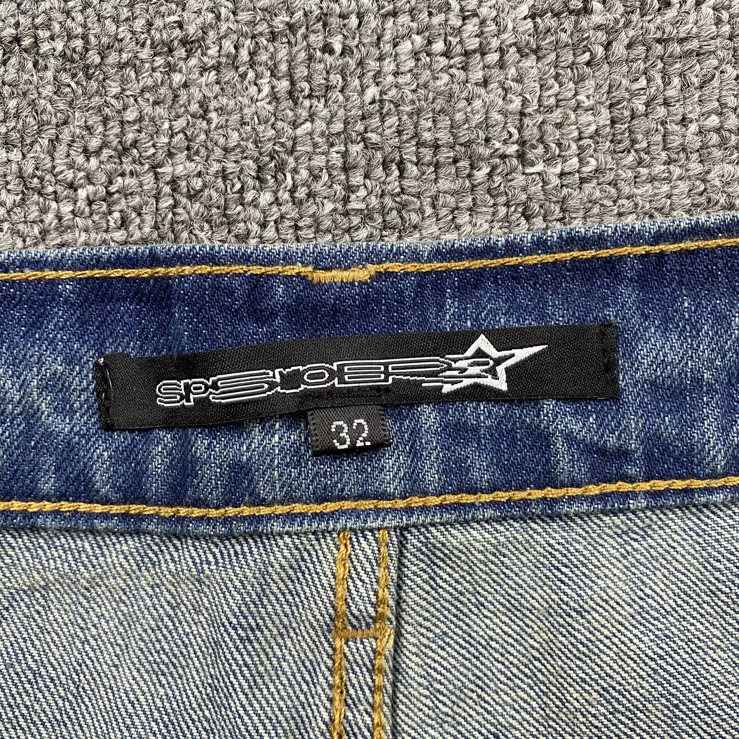 SP5DER 5STAR VINTAGE JEANS INDIGO