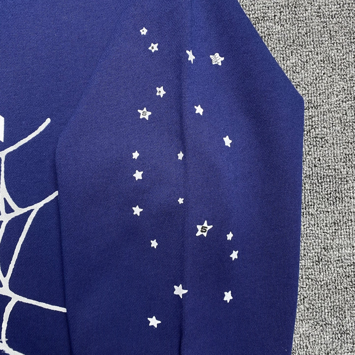 SP5DER ARACH NY PHOBIA HOODIE NAVY