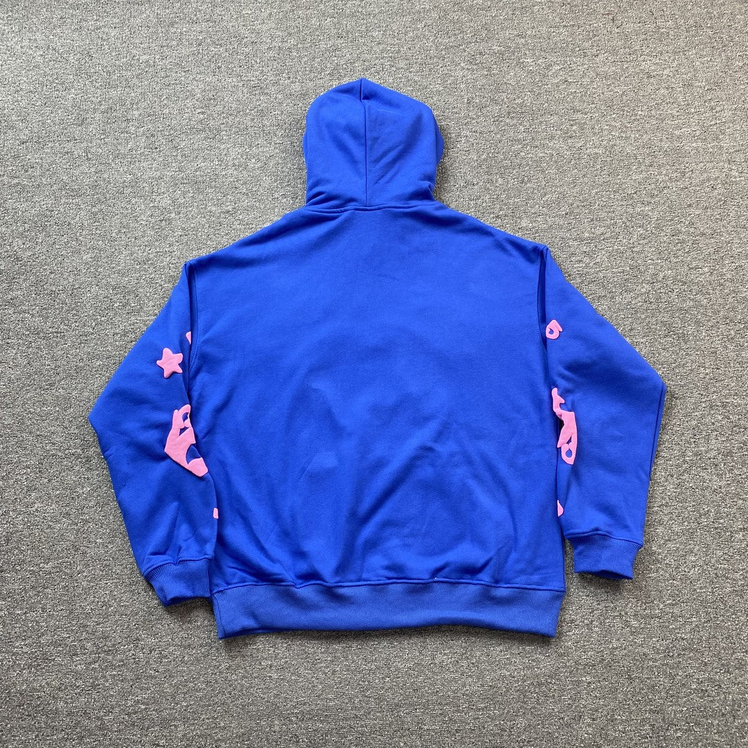 SP5DER BELUGA HOODIE BLUE