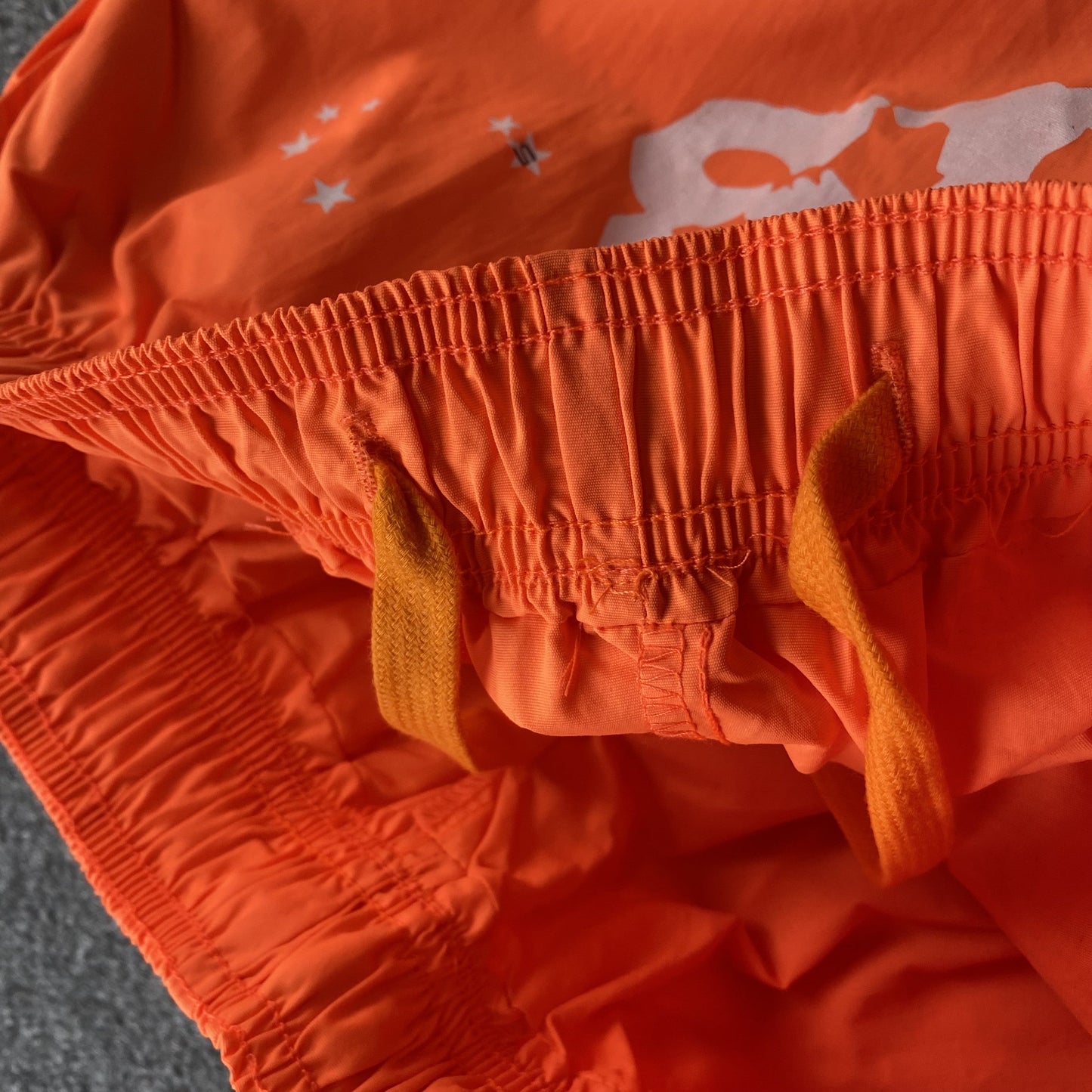 SP5DER OG WEB DOUBLE LAYER SHORT ORANGE