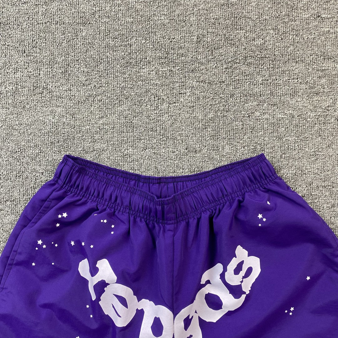 SP5DER OG WEB DOUBLE LAYER SHORT PURPLE