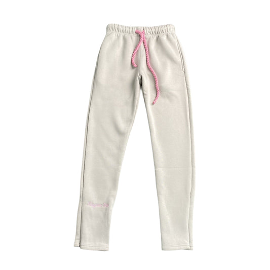 SYNA WORLD SYNA LOGO SWEATPANTS GREY PINK