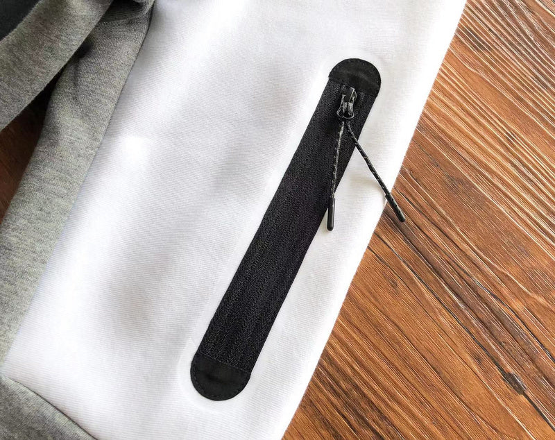 NIKE TECH FLEECE PANTS x WOLF GREY/WHITE/BLACK