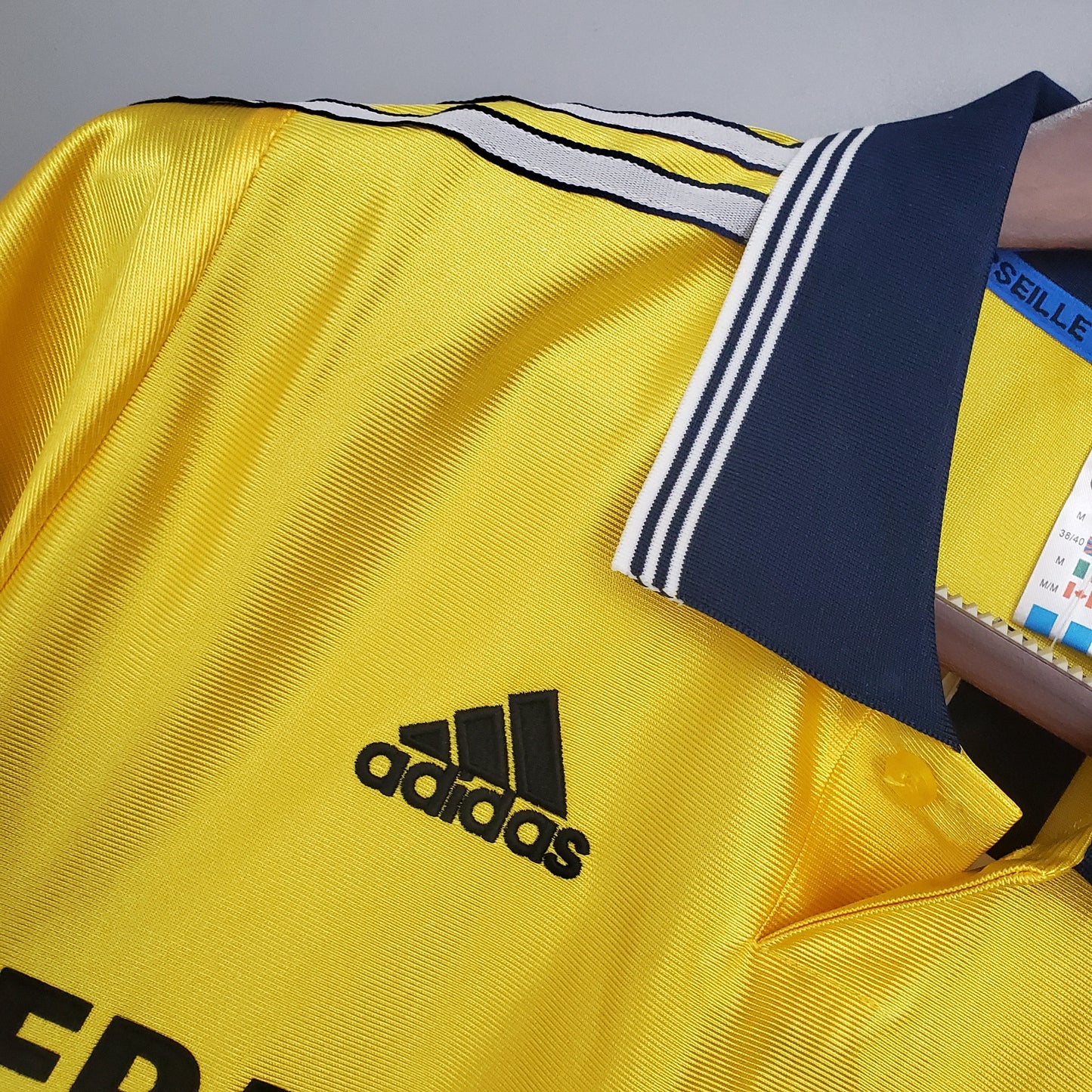 Olympique de Marseille 98/99 Retro Yellow