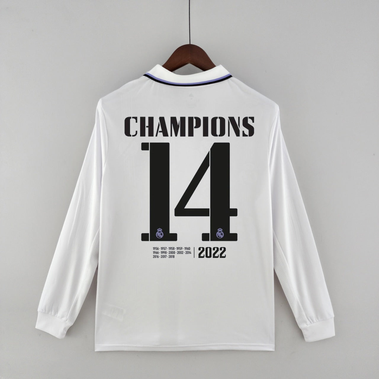 22/23 14 Champions Edition Real Madrid Long Sleeve Home