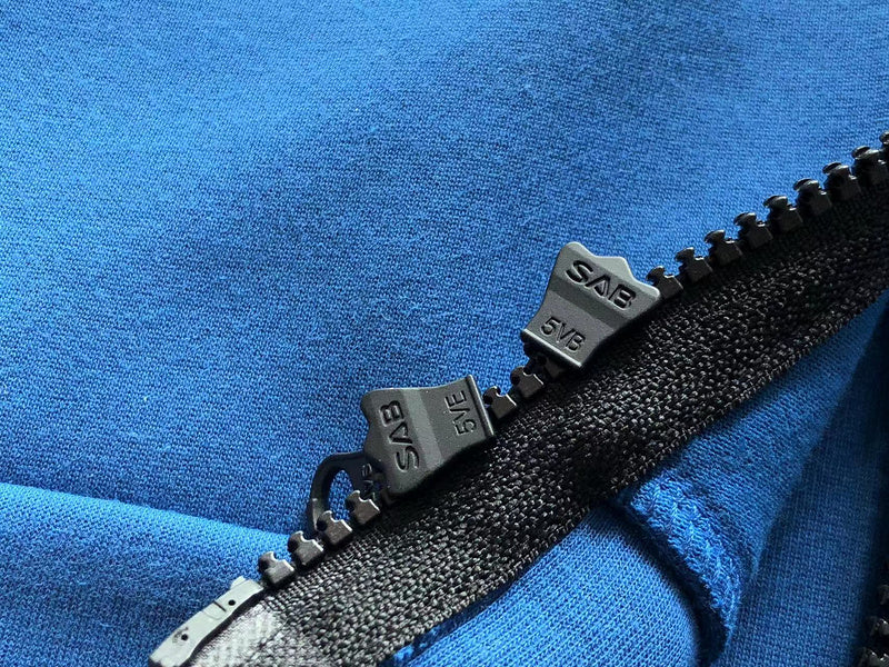 NIKE TECH FLEECE HOODIE x BLUE WHITE