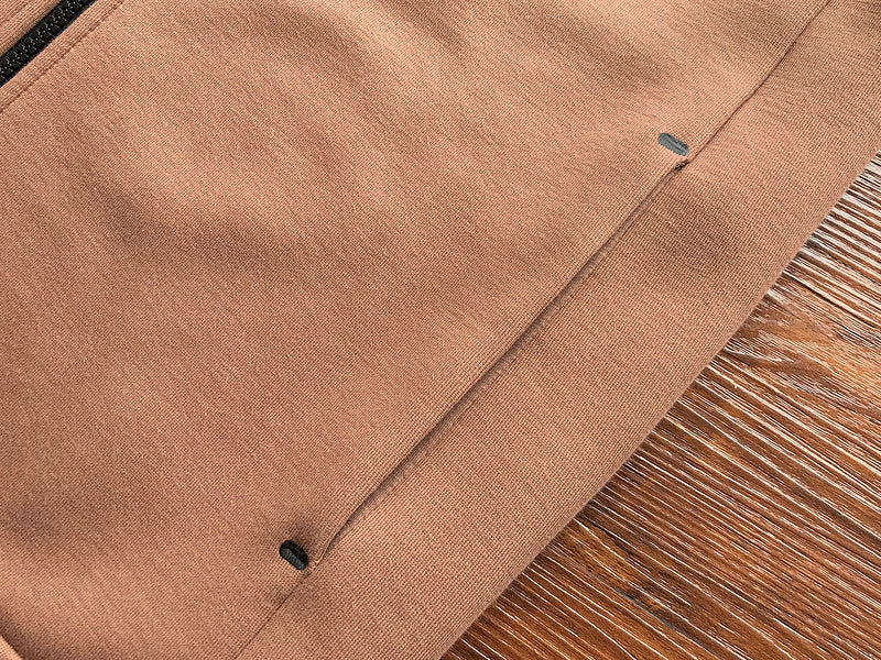 NIKE TECH FLEECE HOODIE x ARCHEO BROWN