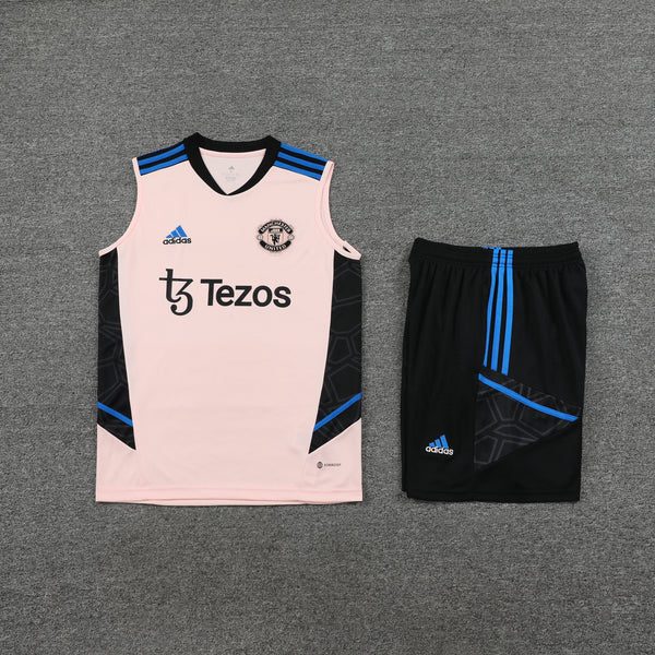 Kit Camisa Regata e Short Manchester United 23/24