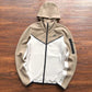 NIKE TECH FLEECE HOODIE x SANDALWOOD/LIGHT BONE WHITE
