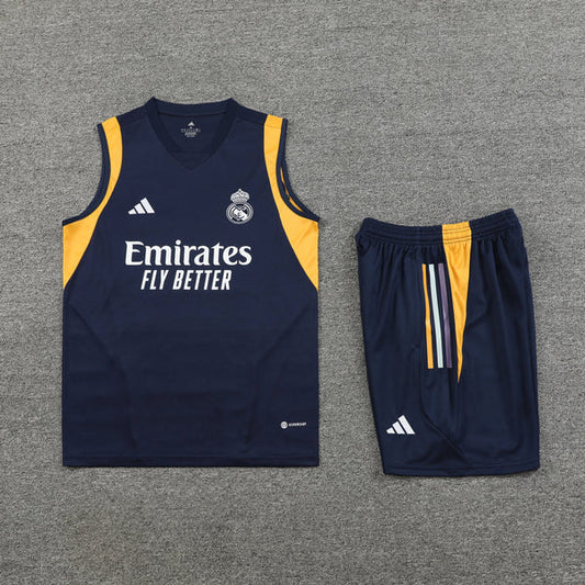 Kit Camisa Regata e Short Real Madrid 23/24