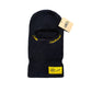 CORTEIZ KNIT BALACLAVA BLACK YELLOW