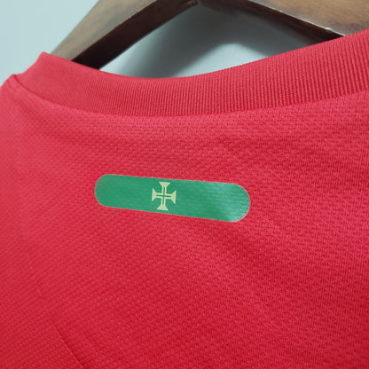 2010 Portugal Red Camisa de Futebol Retro