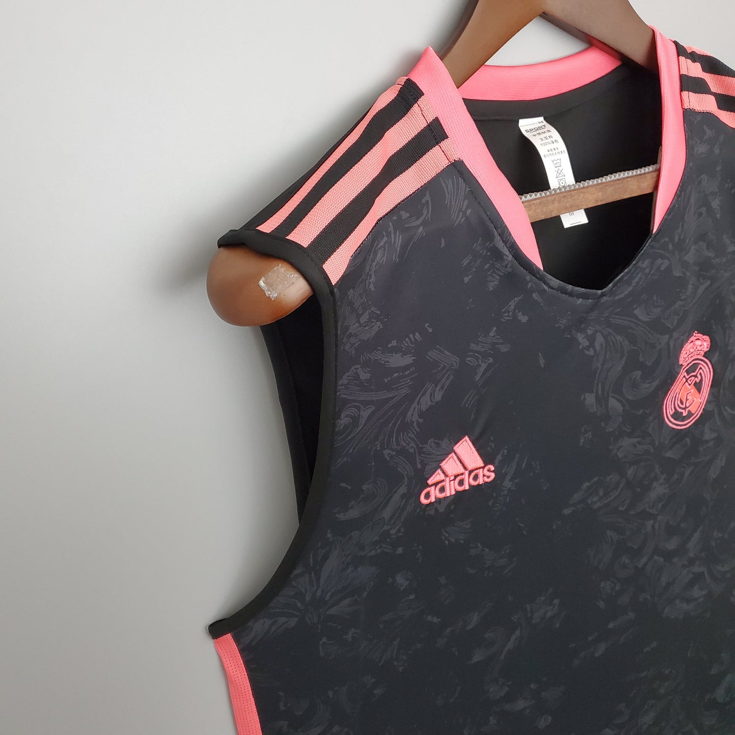 21/22 Real Madrid Vest Training Suit Black Powder