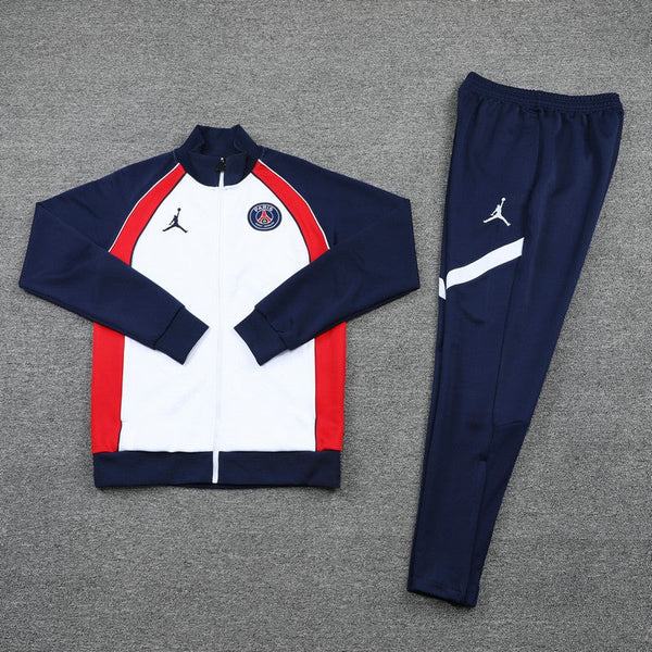 Conjunto PSG – Jordan – Branco x Azul x Vermelho