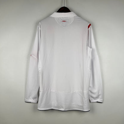 Retro Long Sleeve England 2006 Home