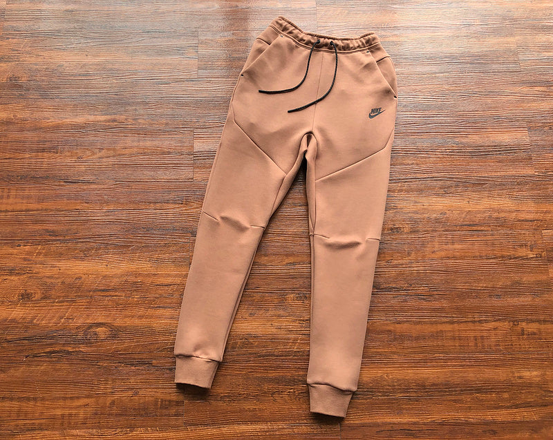NIKE TECH FLEECE PANTS x ARCHEO BROWN