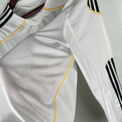 Retro Real Madrid 09/10 Long Sleeve Home