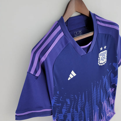 2022 Argentina Copa do Mundo Roxo