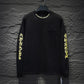 CHROME HEARTS YELLOW COLLAR LONGSLEEVE BLACK