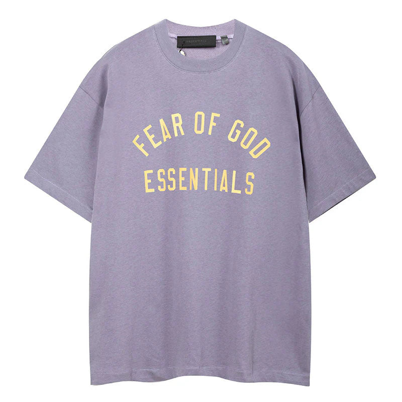 Fear Of God Essentials T-Shirt Purple
