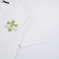CHROME HEARTS GOLDEN CROSS LOGO T-SHIRT WHITE