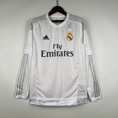 Retro Real Madrid 15/16 Long Sleeve Home