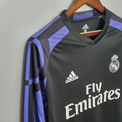 Retro Real Madrid 15/16 Long Sleeve Third Away