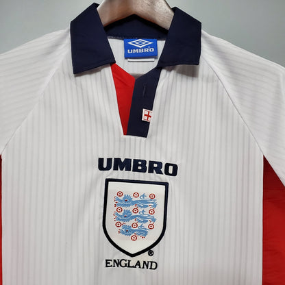 Retro Long Sleeve 1998 England Home