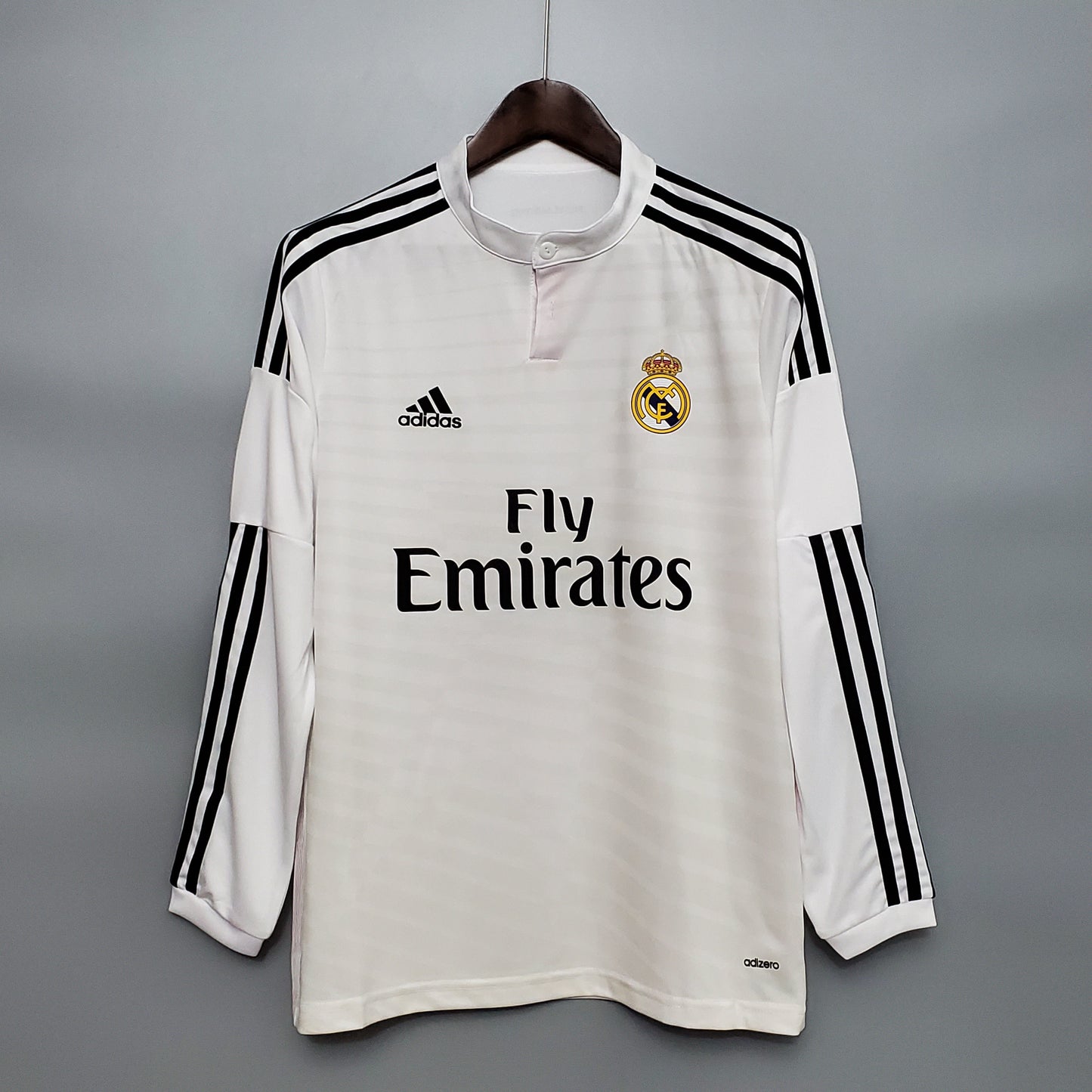 Retro Long Sleeve Real Madrid 14/15 Home