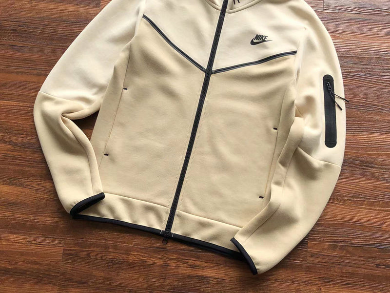 NIKE TECH FLEECE HOODIE x BEACH BROWN