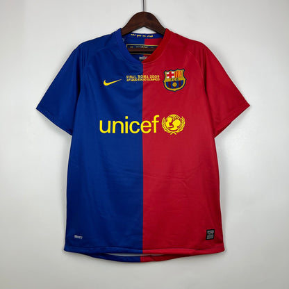 Barcelona 08/09 Retro UEFA Champions League Home