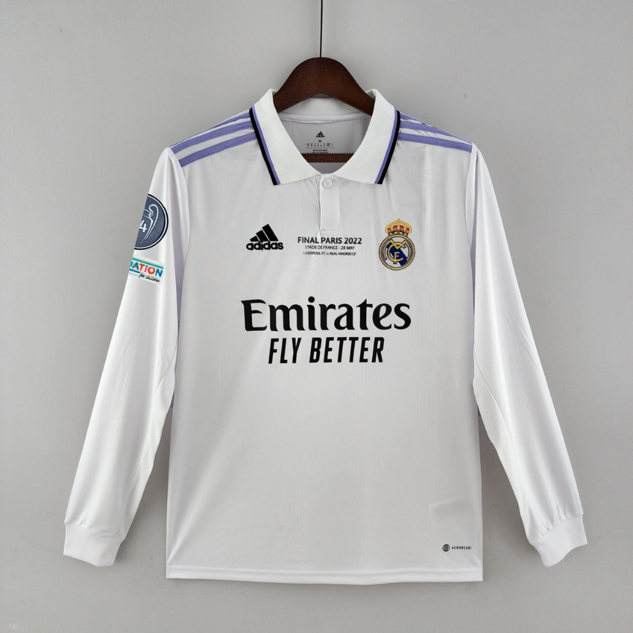 22/23 14 Champions Edition Real Madrid Long Sleeve Home