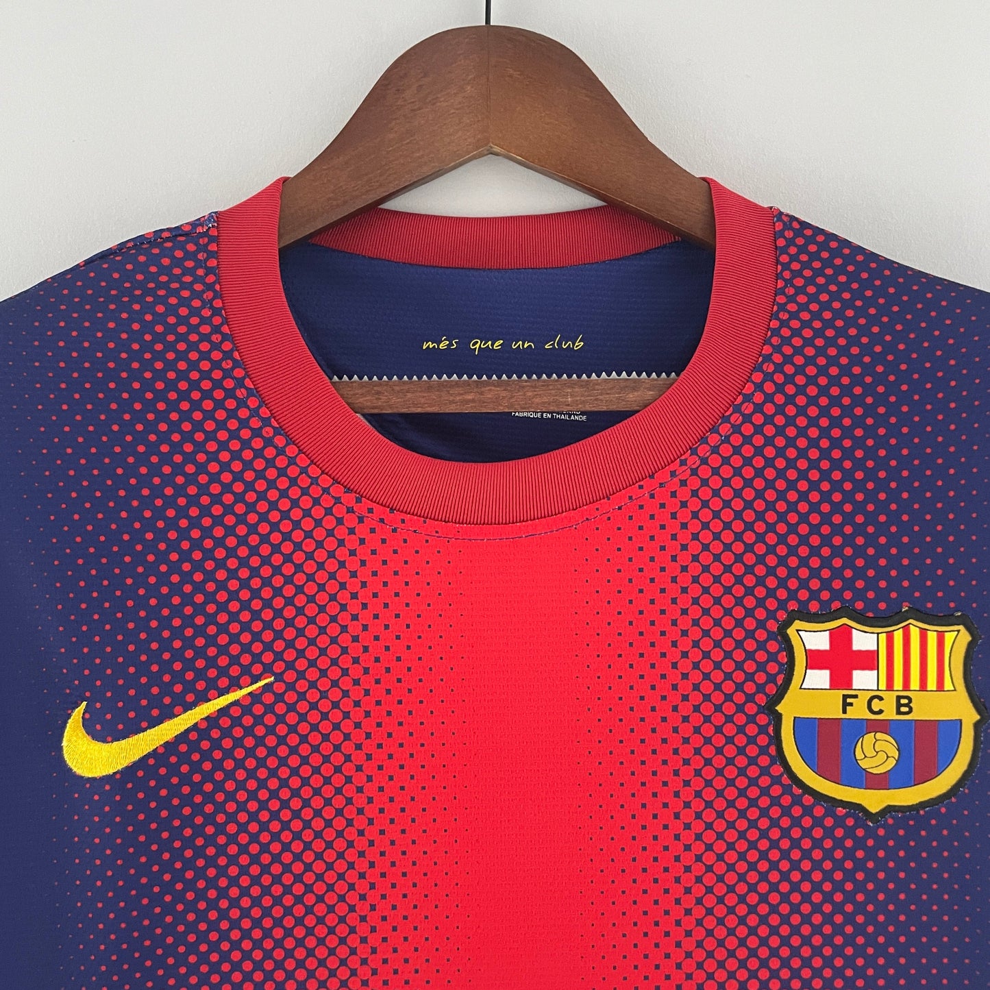 Retro long sleeve Barcelona 12/13 Home