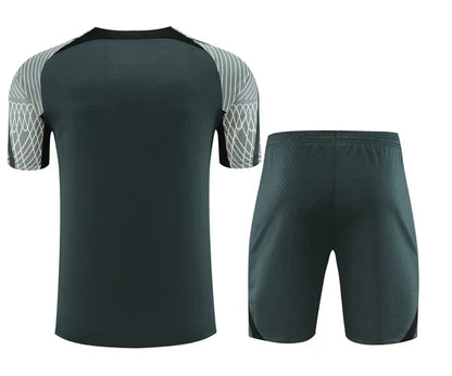 Kit de Treino Barcelona 23/24 - Verde Escuro