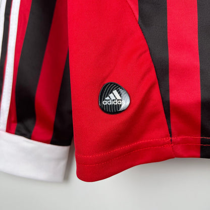 Retro Long Sleeve AC Milan 11/12 Home