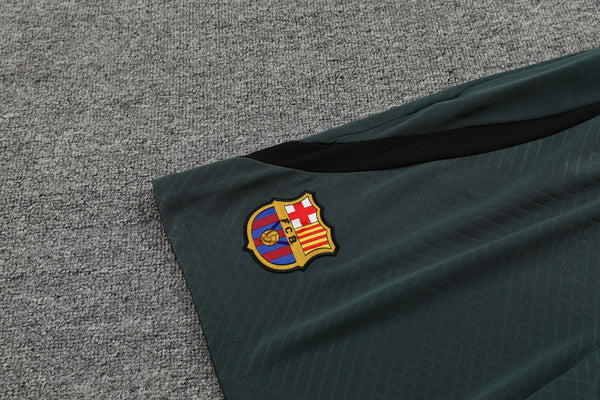 Kit de Treino Barcelona 23/24 - Verde Escuro