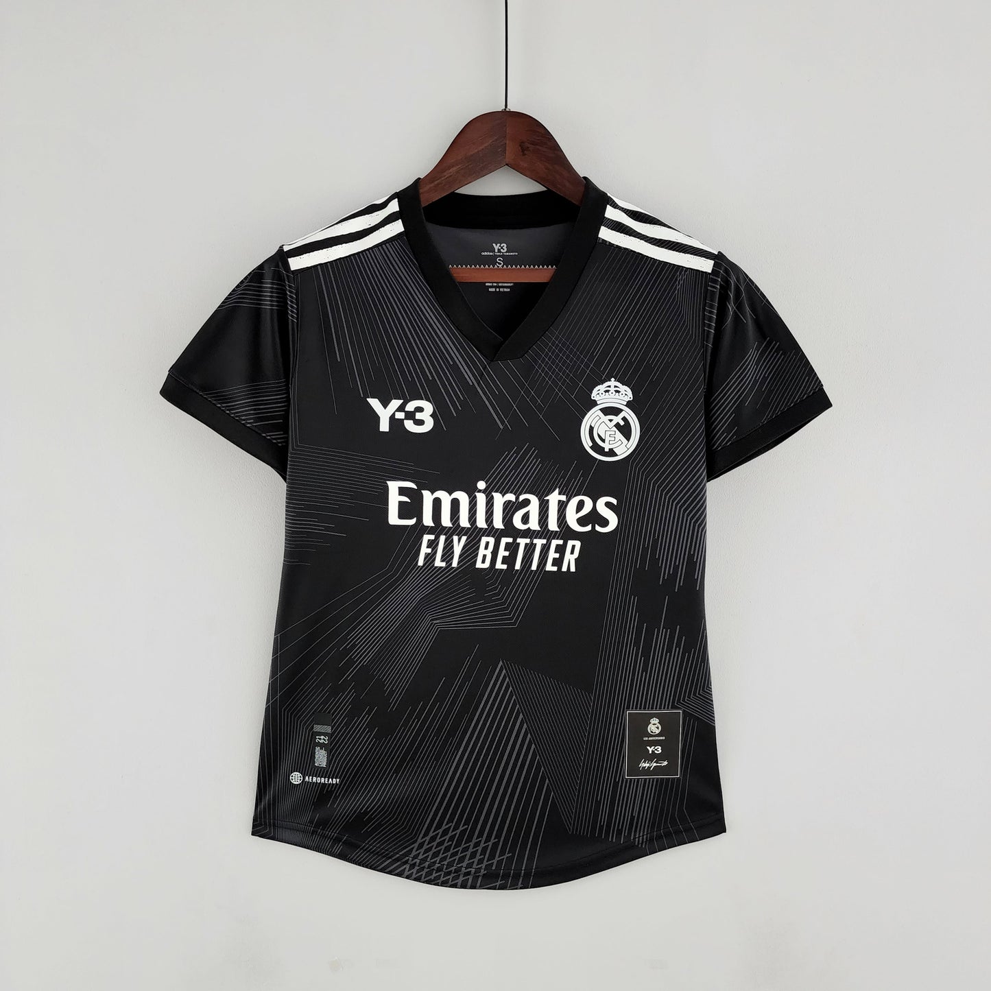 Real Madrid 2022 Feminino Y3 Black
