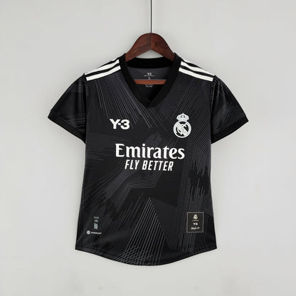 Real Madrid 2022 Feminino Y3 Black