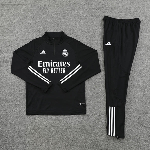 Conjunto Meio Ziper Real Madrid 23/24