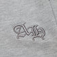 CHROME HEARTS HORSE SHOE LOGO SHORTS GREY